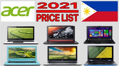 Acer Price List in Philippines for August, 2024.